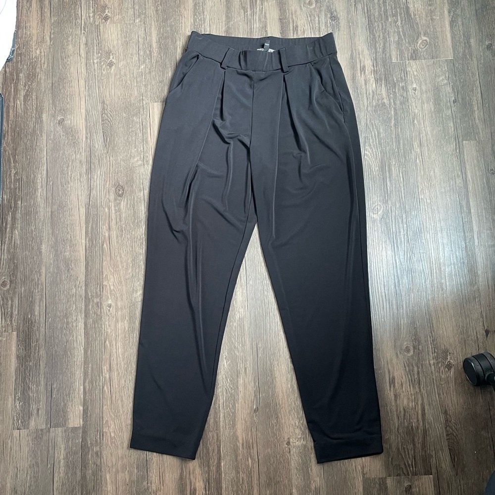 Express Black Flowy Lightweight Pants